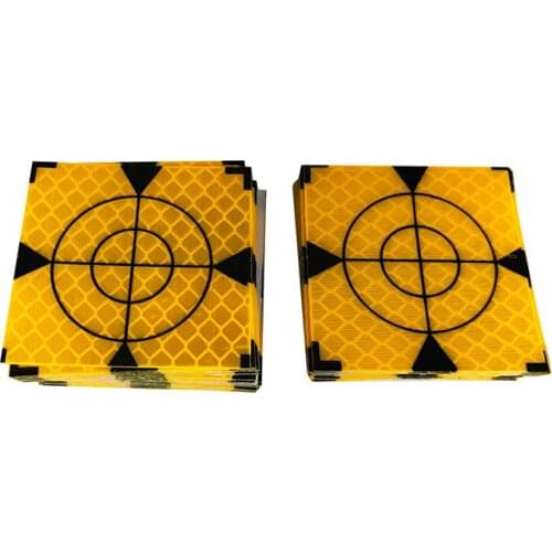 20pcs Reflective Sheet 50x50 60x60MM Reflector Sheet for sokkia topcon nikon trimble total station survey Triangle