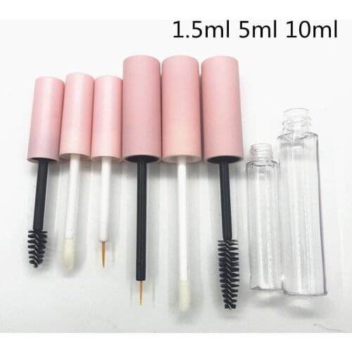 1.5ml-10ml Lip Gloss Tubes Mascara Eyeliner Lipstick Tubes Empty Lipgloss Bottle Packaging Liquid Refillable Cosmetics Container