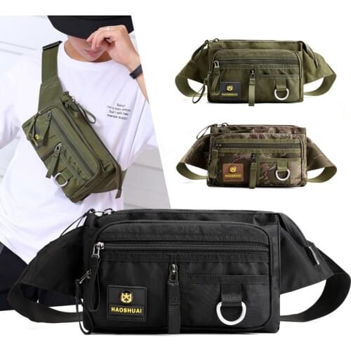 Waterproof Light-weight Motorcycle Bag Men Multifunction Waist Bag Fanny Pack Riding Cycling Fashing Hiking Outdoor Shoulder Bag