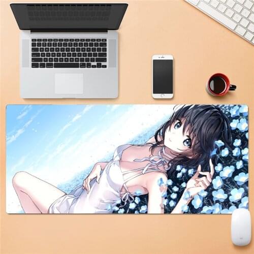 High quality anime all-in-one mouse pad game pad best-selling wholesale game pad mouse game player keyboard mouse pad picture cu