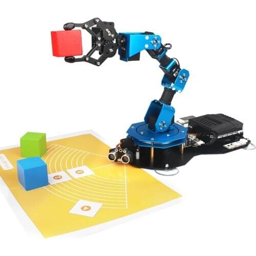 XArm 2.0 6DOF New Intelligent Robotic Arm Support Scratch & Python Assemble Programmable Robotic Kit