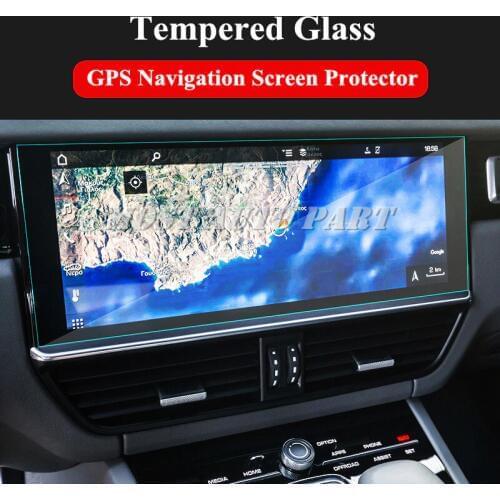 Tempered Glass GPS Navigation Screen Protector For Porsche Cayenne 2018 Car accesories interior Car decoration