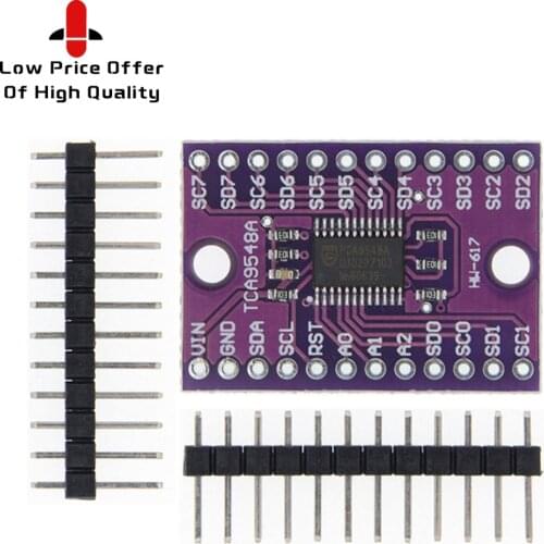 10pcs CJMCU- 9548 TCA9548 TCA9548A 1-to-8 8 way I2C 8-channel multi-channel expansion board IIC module development board 9548