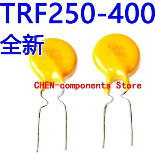 10PCS TRF250-400 Self-recovery fuse 0.4A 250V straight Insert