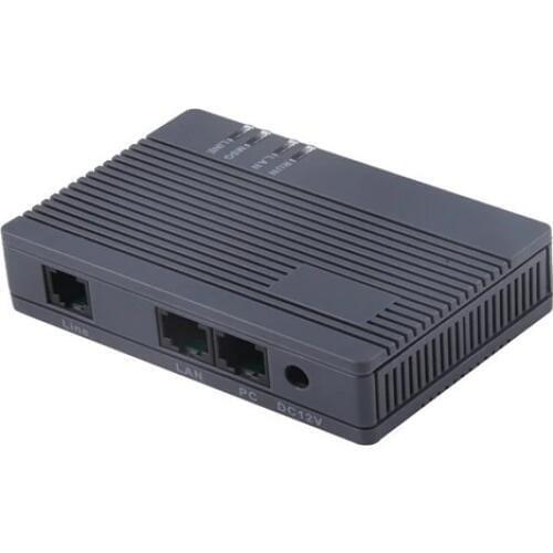 2018 FXS VoIP Gateway HT-912T H.323-Two T Ethernet Ports - NAT high performance and cost-efficient VoIP Analog Termianl Adapter