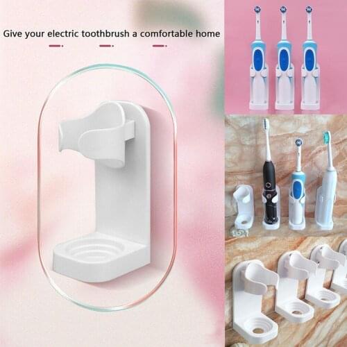 3Pc Simple Bathroom Toothbrush Holder Stand Rack Toothbrush Toothbrush Accessories Electric Wall-Mounted Holder Organizer J5Z5
