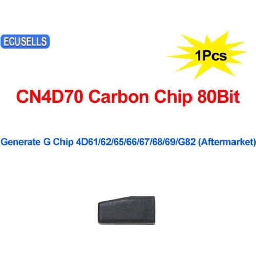 CN4D70 Car Key Chip Carbon Chip 80Bit PG1FF (TP0619) (317145) Use to Generate G Chip 4D61/62/65/66/67/68/69/G82 ( Aftermarket )
