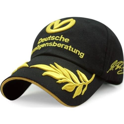 Schumacher F1 racing cap hat male outdoor sun hat parent-child models Benn Korean baseball cap hat tide
