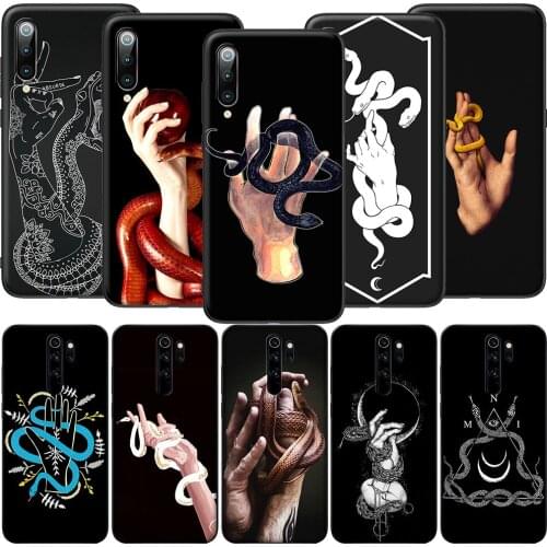 GX85 Hand Snake Soft Silicone Case for Redmi Note 4X 5 5A Prime 6 6A 7 7A 8 8A 8T 9 9A 9C 9S Pro Lite
