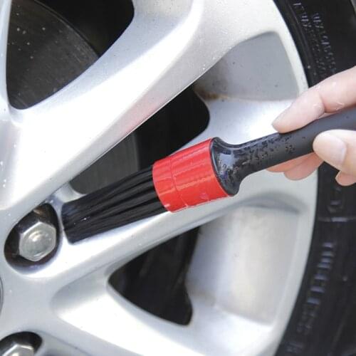 Detailing Brush Set Car Cleaning Brushes Power Scrubber Drill Brush For Car Leather Air Vents Rim Cleaning Dirt Dust Clean Tools