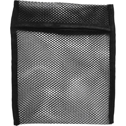 Empty 1KG/2KG Black Mesh Shot Pouch Bag Scuba Diving Weight Belt Pockets Accessories