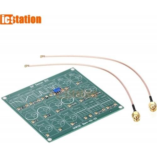 RF Demo Kit for NanoVNA VNA RF Test Board Vector Network Test Filter / Attenuator Network Analyzers Electrical Instruments