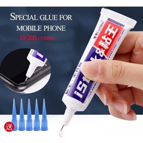Frame Glue Self-Contained Needle Sticky Mobile Phone Screen Bracket Edge Width Glue black and white Repair Screen Adhesive