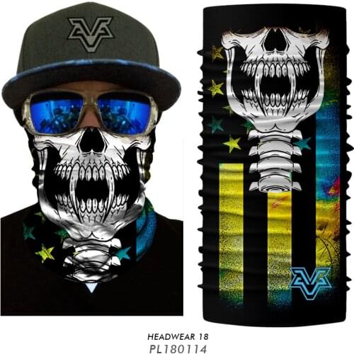 Cycling Bandanas Fishing Magic scarf Headband Neck Warmer Face Mask Head Scarf Headwear 3D Bandana hiking Outdoor sports men