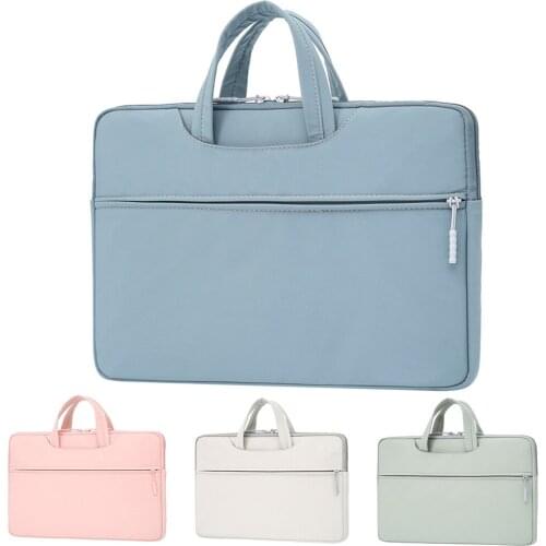 Fasion Laptop Bag Case 12 13.3 14.1 15.6 16 Inch Waterproof Notebook Bag For Macbook Air Computer Shoulder Handbag Briefcase Bag