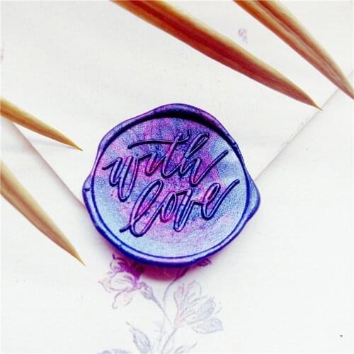 Weeding with Love wax seal stamp/ Made with heart /wax sealing kit /Wax seal Gift Package /Gift for him/Gift for her/ seal stamp