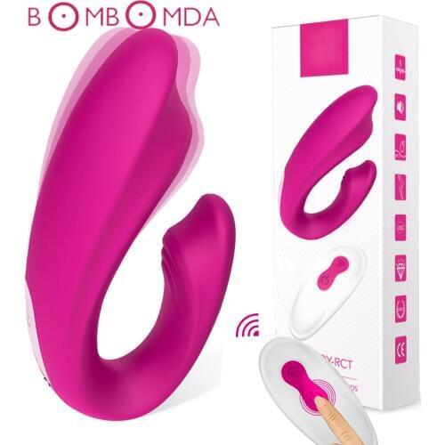 U Type 10 Speed Vibrator For Women Waterproof USB Rechargeable G-Spot Stimulate Vibrators Adult Sex Toy for Couples Sex Products