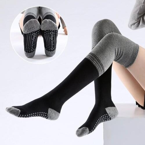 Yoga Socks Long Sleeve Women Five Toe Sports Socks Anti Slip Ladies Socks For Pilates Dance Gym Sport Exercise Sportswear X693B
