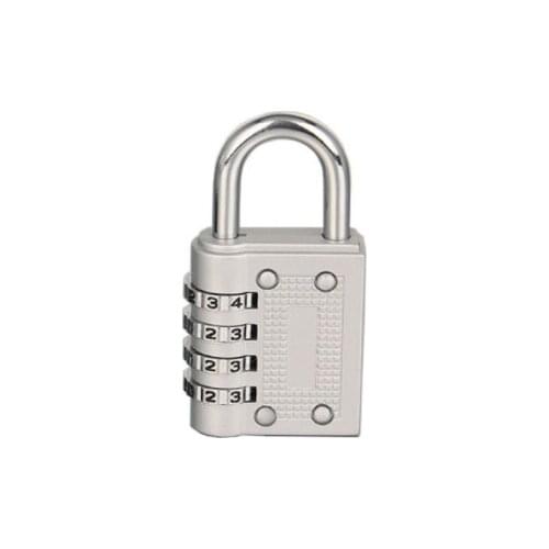 10pcs 4 Digit Dial Combination Code Number Lock Padlock For Luggage Zipper Bag Backpack Window Door Drawer Cabinet Locks