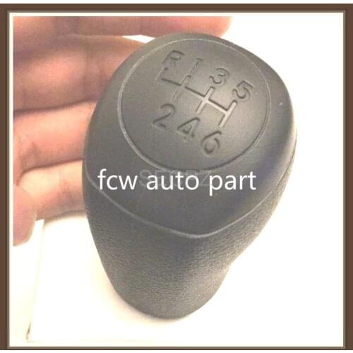 6 Speed Black Car Gear Head Lever Shift Knob Handball for Hyundai Solaris Verna MT ELANTRA GT Avante MD i30