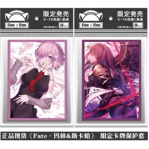 Anime Fate/Grand Order Scathach Mash Kyrielight Tabletop Card Case Cosplay Cartoon Storage Box Case Holder Collection Gifts