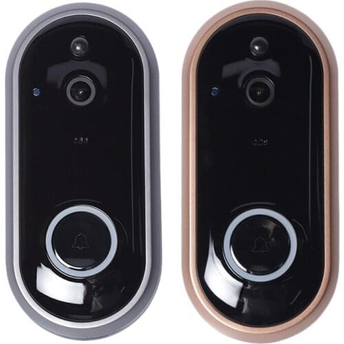 Audio Doorbell,Smart Security Camera,Video Remote Intercom HD 1080P Smart Doorbell IP53 Waterproof