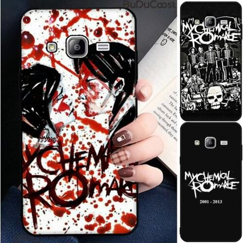 Riccu My Chemical Romance Phone Case For Samsung Galaxy J7 J6 J8 J4 J4Plus J7 DUO 2018 J7NEO J7Core J2 J5 J7 Prime