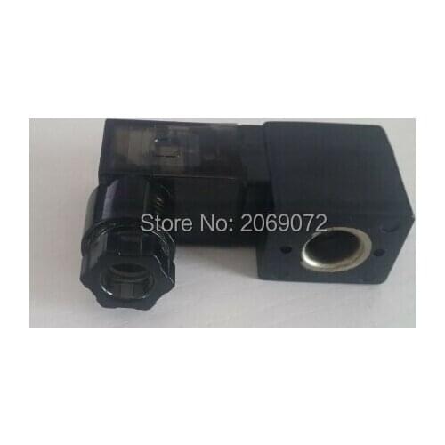 10pcs Electrical Pneumatic 4V110 Solenoid Valve Coil DC12/24V AC24//36/110/220 With Lamp