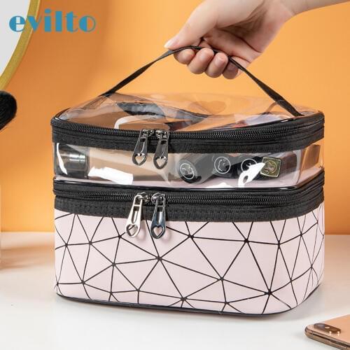 Evilto Transparent Cosmetic Bags
