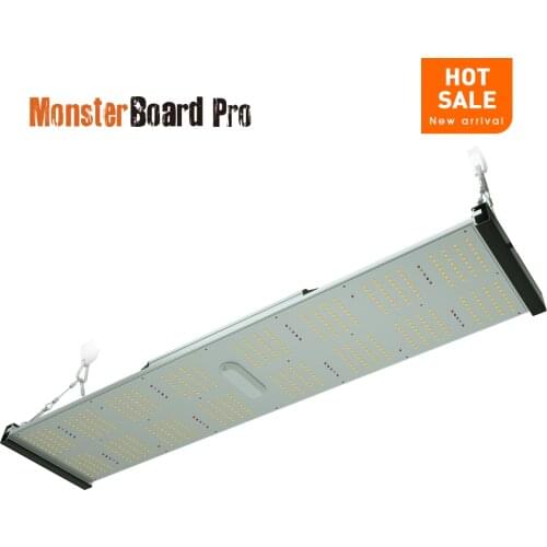 240W Geeklight MonsterBoard Pro LED Lights 2.7umol/j 3 Years Warrnty 450NM 660NM UV IR Full Cycle Phytolamp for 3x3 Growbox