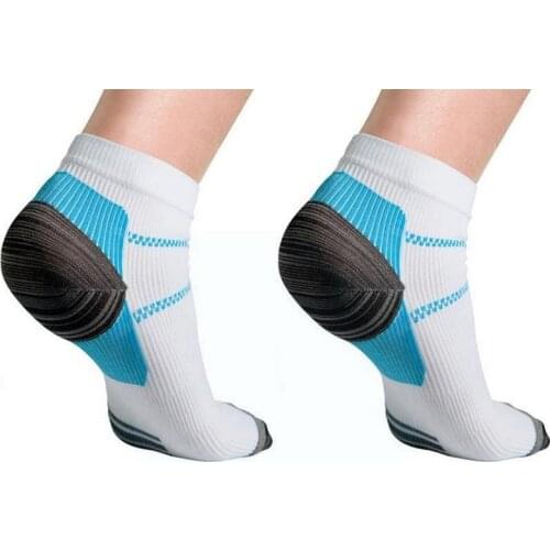 Compression Socks Sweat-absorbent Deodorant Breathable Women Sweats Socks Fasciitis For Men Varicose Pressure Plantar Sport S2E1