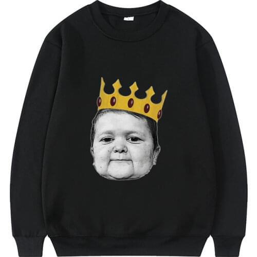 New Hasbulla Magomedov Sweatshirt Russia Blogger Hasbulla Fighting Meme Funny Pullover Daily Crewneck Loose Men Women Pullovers