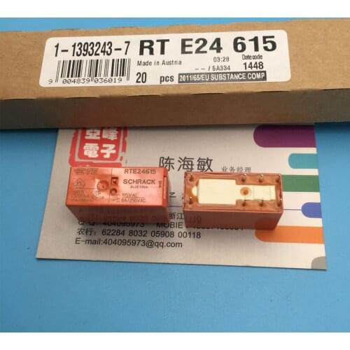 Original RTE24615 8PIN 8A 250VAC relays