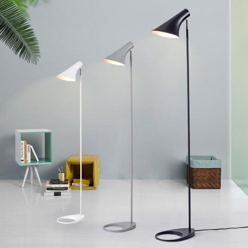 Modern Fashion Adjustable Floor Lamp Blak white LED Standing light Loft Industrial Living Room Bedroom Decor Indoor Lighting