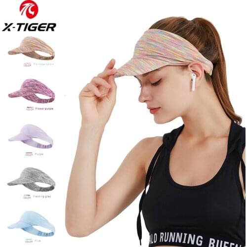 X-TIGER Sport Headband Cycling Running Fitness Yoga Women Elastic Absorbent Headscarf Sweat Hair Outdoor Visor Head Band
