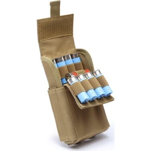 Tactical Shell Holder CS Field Outdoor Hunting Shooting Package 24 Bullets Storage Bag Camo Ammo Bags Shotgun Molle Pouch