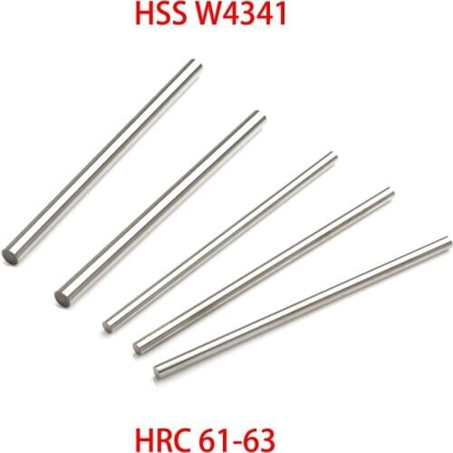 1mm 1.05mm 1.1mm OD 100mm Length HSS W4341 HRC61-HRC63 Jobber Drill Bit Boring Out Round CNC Cutting Turning Lathe Tool Bar Rod