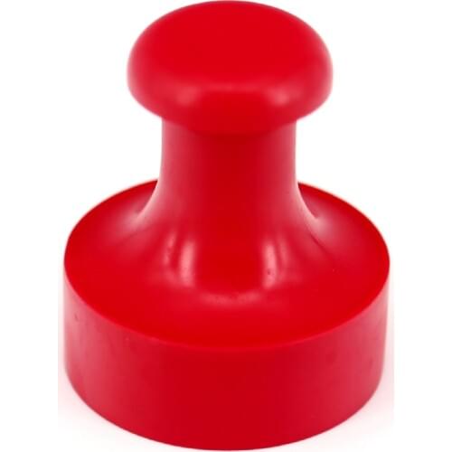 1pcs Round red rubber rubber stamp material plastic rubber chapter material wholesale laser engraving