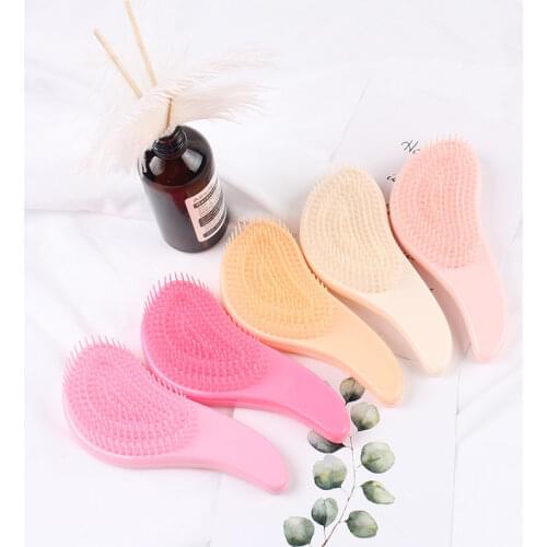 1pcs Hot Magic Handle Comb Anti Static Massage Hair Brush Tangle Detangle Shower Massage Hairbrush Comb Salon Hair Styling Tool