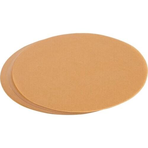200 Pcs 8 Inches Unbleached Parchment Paper Baking Sheets Round, Perfect for Baking Grilling Air Fryer Steaming Bread Cup Cake C