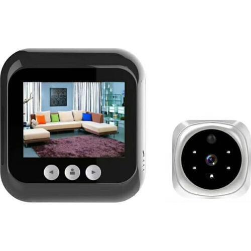 2.4-inch Smart Electronic Door Viewer Anti-burglary Visual Doorbell Peephole Viewer