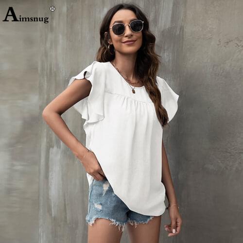 Розовые блузки Aimsnug China At AliExpress