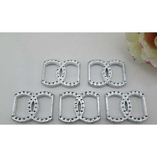 AB13 15mm)10pcs Shinny Clear Crystal Decorative Rhinestone Bikini Connectors