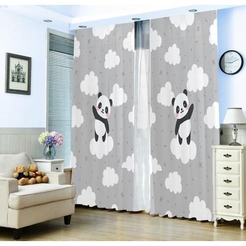 The panda 1091 Children 'S Room Backdrop curtain