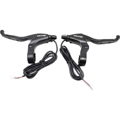 ZOOM Electric Brake lever E-bike For Electric Bike E-scooter Bicycle Cut Off Power Aluminum Alloy Brake MTB Road Bike E-Brake