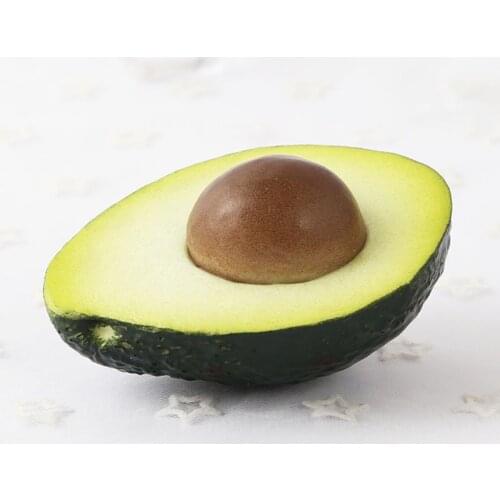 Simulation Fruit Half Avocado Artificial Avocados Fake Fruit Avocados Photo Props Supermarket Market Display Model Home Decor
