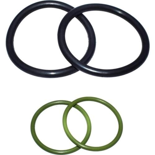 4 Pieces Automotive Solenoid Valve Type Seal Ring for BMW Solenoid Valve 11367560462 11367506178 11367546379