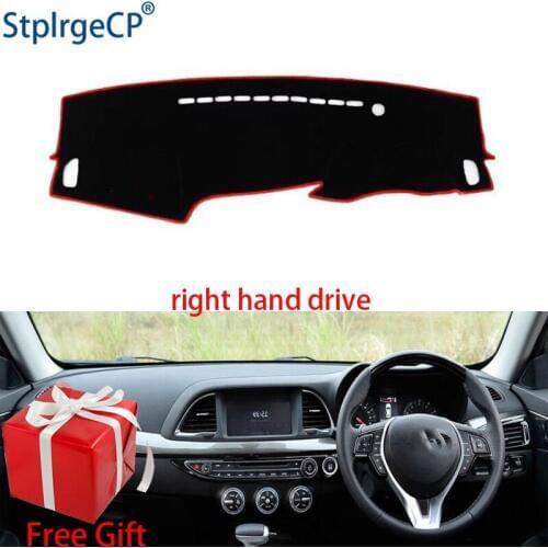 Car Dashboard Cover Mat for GAC Trumpchi GA6 2015 2016 2017 Right Hand Drive Dashmat Pad Dash Mat Covers Dashboard Accessories