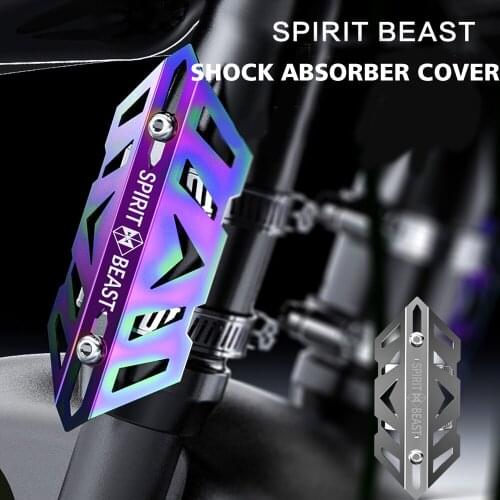 Motorcycle Shock Absorbers Protection Cover Scooter ATV for Honda CB190R CBF190 Suzuki EN Benelli TNT KTM Kawasaki Yamaha BMW