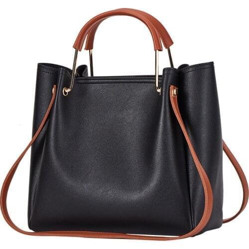 2021 new womens bag new leisure bucket bag Korean fashion handbag womens large capacity shoulder bag versatile trend bag